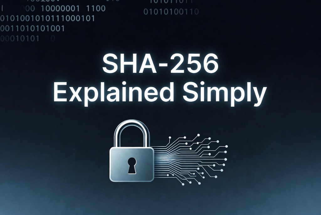 SHA-256 explained simply - cover art
